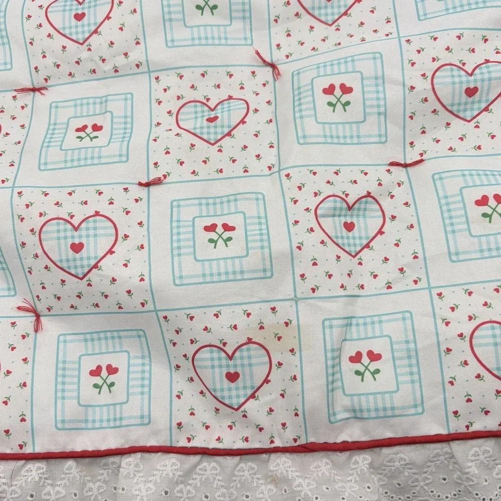 Vintage Pleasant Company Bitty Baby Brown Hair Brown‎ Eyes & Crib Accessories